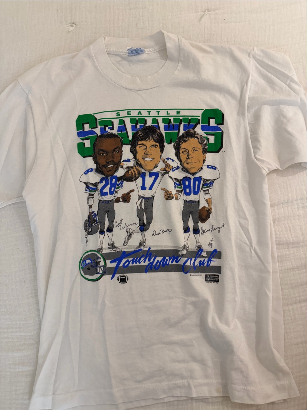 Vintage 1980s Seattle Seahawks Shirt